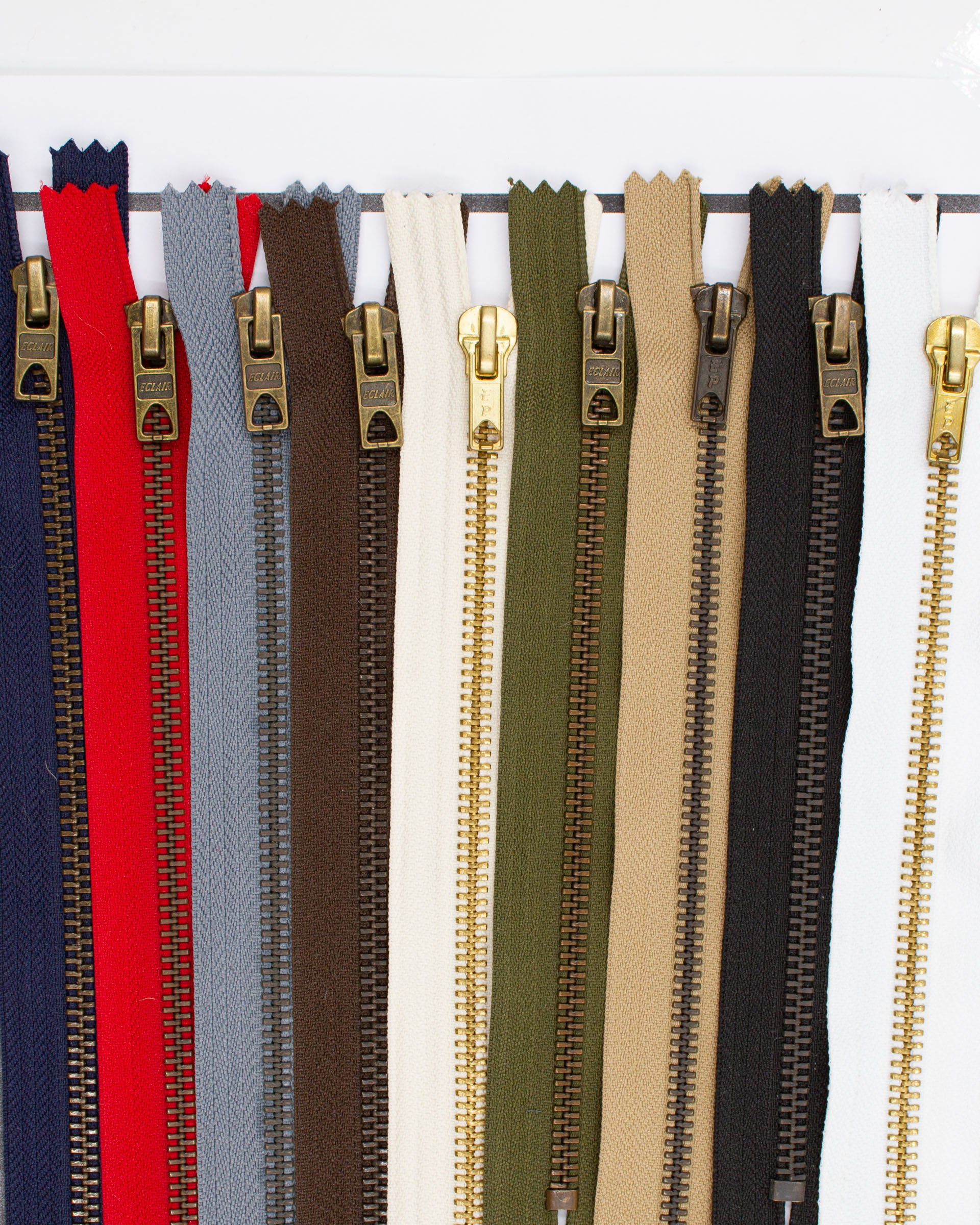 Fermeture éclair inséparable métallique Prym Z14<br /><i>9 couleurs et 7 longueurs</i> - Tissushop